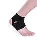Aodor Black Breathable Ankle Brace for Podiatrist ,Ankle Sprains, and Plantar Fasciitis Pain , Outdoor Activities--sprained ankle brace-Open Heel Design-Reflective Logo-Lightweight,Run Freely