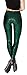Women Sexy Mermaid Fish Scale Hologram Stretch Soft Shine Leggings Green