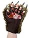 NOVELTY GIANT WWW.NOVELTYGIANT.COM Adult Text Friendly Furry Brown Werewolf Monster Hairy Costume Open Finger Gloves
