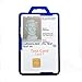 Identity Stronghold Secure Badge Holder Duolite, Blue (IDSH2004-001B-blu)