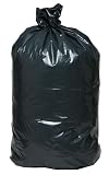 AEP 0232359 X Heavy Duty Can Liner, 45 Gallon, 1.25 ml, Black (Pack of 100)