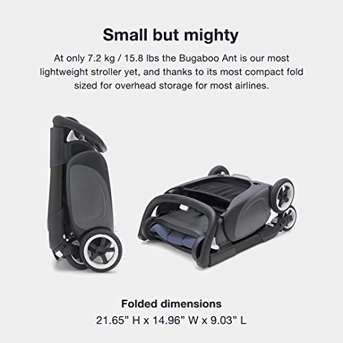 Bugaboo-Ant-carriola-de-beb-carriola-ligero-carriola-plegable-Viaje-y-almacenamiento-compacto-Se-adapta-en-compartimentos-superiores-carriola-de-viaje-reversible-y-reclinable-Negro