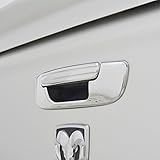 E-Autogrilles Triple Chrome Plated ABS Tailgate Handle Covers for 02-08 Dodge Ram 1500+03-09 Dodge Ram 2500/3500 (64-0203)