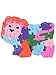 HIPGCC Wooden Jigsaw Puzzles Winding Lion Toys for Preschool Letter & Numbers Puzzles Educational Toys For Toddlers/Kids/Children/Boys/Girls (3 4 5 Year Old and Up)