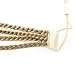 MERRYLIGHT Elastic Stretch Scrunchie Srunchy 4 Thin Braids Headband Plaited Synthetic Braid Hair Band Hair Piece (Ash Blonde-M24/88)