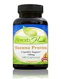 Absorb Health Mucuna Pruriens 500mg Capsules, 100 Count