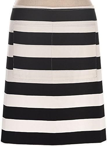 Waist Apron, Half Bistro Apron, with 2 Pockets, Apron for Women Restaurant, Bar, Coffee Waitress Waiter