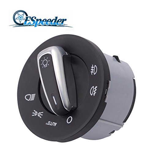 Daphot Store - Headlight Fog Light Control Switch Replacement Car Accessories FOR SKODA OCTAVIA II 04-13 1Z0941431K/1Z0 941 431K