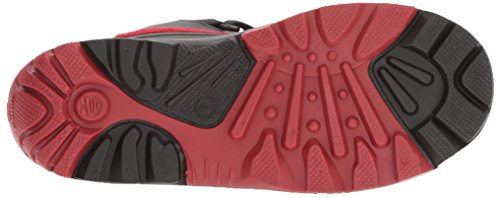 Kamik Boys' Waterbug5 Snow Boot, Charcoal/Red, 10 Medium US Toddler