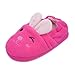 QGAKAGO(TM) Toddler Girl's Zebra Rabbit Cotton Warm Winter Non-slip Slipper