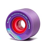 Orangatang Kilmer 69 mm 83a Freeride Longboard Skateboard Wheels (Purple, Set of 4)