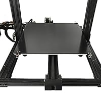 CCTREE Upgraded 3D Printer Ulatrabase Platform Heated Bed Build Surface Tempered Glass Plate for Creality CR-10/CR-10S,CR-10 V2,Prusa,Mendela, AO Series,Anet A8 3D Printer 310x310x4mm