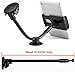 Car Mount DHYSTAR Cell Phone and Mini Tablet Windshield Long Arm Car Holder Mount Cradle with Dashboard Base Sticky Suction Cup for 3.5-5.5inch Smart Phone,7-8inch Tablet,GPS,iPhone/ipad Mini etc