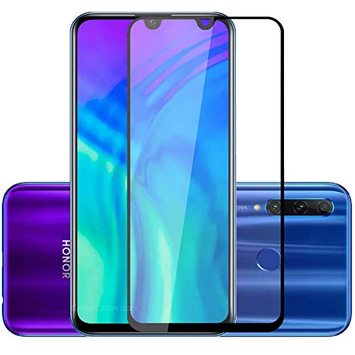 CEDO Tempered Glass for Honor 20i | Screen Protector Full Glue Coverage Edge to Edge Tempered Glass for Honor 20i (Black