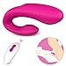 Rechargeable Clitoral & G-Spot Vibrator, Waterproof Couples Vibrator with 9 Powerful Vibrations, Wireless Remote Control Clitoris G Spot Stimulator, Adult Sex Toy for Women Solo Play or Couples Fun