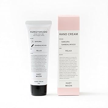 Amazon 薫玉堂 ハンドクリーム Hazy Moon 春 桜 おぼろ月 花