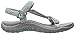 Skechers Women's Reggae Decked Out Flat Sandal, Grey, 9 M US