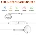 Bluetooth Earphones, Bluetooth 4.1 Headphones, Wireless Sports Headphones, Noise Cancelling Headphones, Earbuds with Mic for iPhone X / 10/8 Plus / 7/7 Plus/Samsung S8 / S7 / Note 8 / LG/HTC