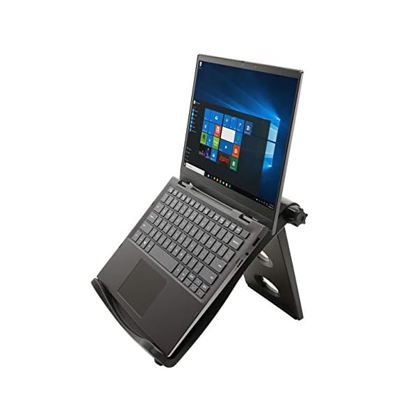 Kensington-Easy-Riser-Portable-Ergonomic-Laptop-Cooling-Stand12-17for-Windows-Mac-devices-such-as-DellToshibaHPSamsung-MacBookLenovo-with-Secure-Fit-and-SmartFit-System-Black-K52788WW Kensington Easy Riser Portable Ergonomic Laptop Cooling Stand(12"-17")for Windows & Mac devices such as Dell,Toshiba,HP,Samsung, MacBook,Lenovo with Secure Fit and SmartFit System - Black (K52788WW)