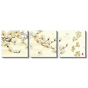Chinese Flowers and Birds Painting Artwork for Home...