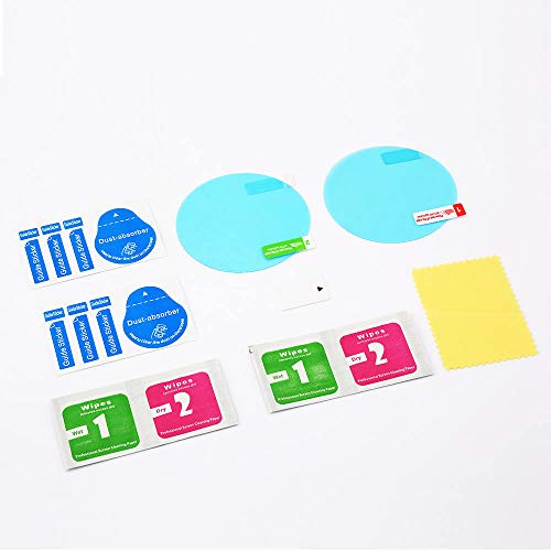 ReFaXi Car Anti Fog Coating Rainproof Rear View Mirror Waterproof Protective Film 2Pcs for Vehicle Motorcycles, Trucks, Snowmobiles As Well - Thumbnail 2