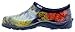 Sloggers Original Waterproof Rain and Garden Shoe for Women– Outdoor Slip-On Garden Clog - Made in The USA with Premium Comfort Insole and Arch Support - Midsummer Black, Size 8