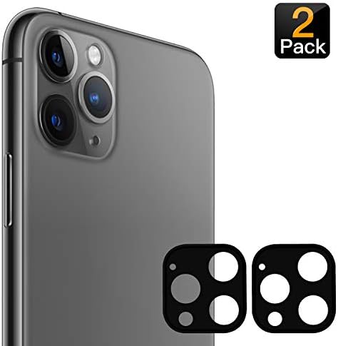 for iPhone 11Pro/ProMax Camera Lens Protector – Ankef Premium Aluminum Alloy Back Rear Camera Lens Screen Cover Case Shield Compatible for iPhone 11Pro/ProMax (2 Pack)