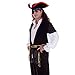 Sumind 24 Pieces Pirate Eye Patch and Plastic Pirate Earring for Party Costume