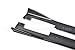 For 2013-Present Lexus GS-Series JDM Lexon Style CARBON FIBER Side Skirts Rocker Panel Extension