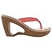 New Women Fashion Flip Flop Thong Sandal Jelly Rubber Wedge Heel Platform Shoes Trends SNJ SHOES