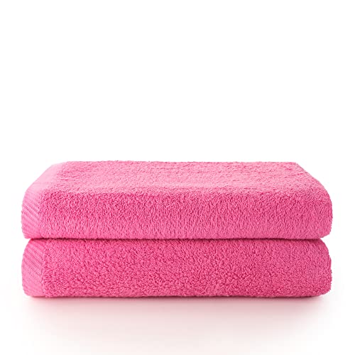 Top Towel - Plus - Confezione da 2 asciugamani da bagno grandi - Asciugamani da doccia - Asciugamano da bagno 100% cotone