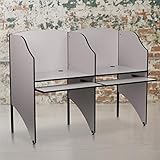 Flash Furniture Kevin Starter Study Carrel with