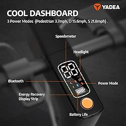 YADEA Electric Scooter Adults KS5 Pro, Max Speeds