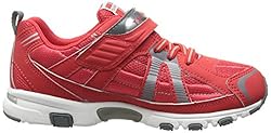 TSUKIHOSHI 3570 Storm Child Shoe, Red/Gray - 9.5