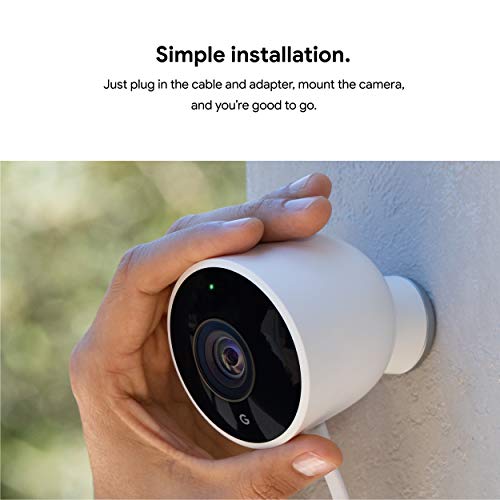 Google Nest Cam Outdoor Weatherproof Outdoor Camera For Home Security