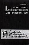 Fünfstellige Logarithmen und Zahlentafeln
