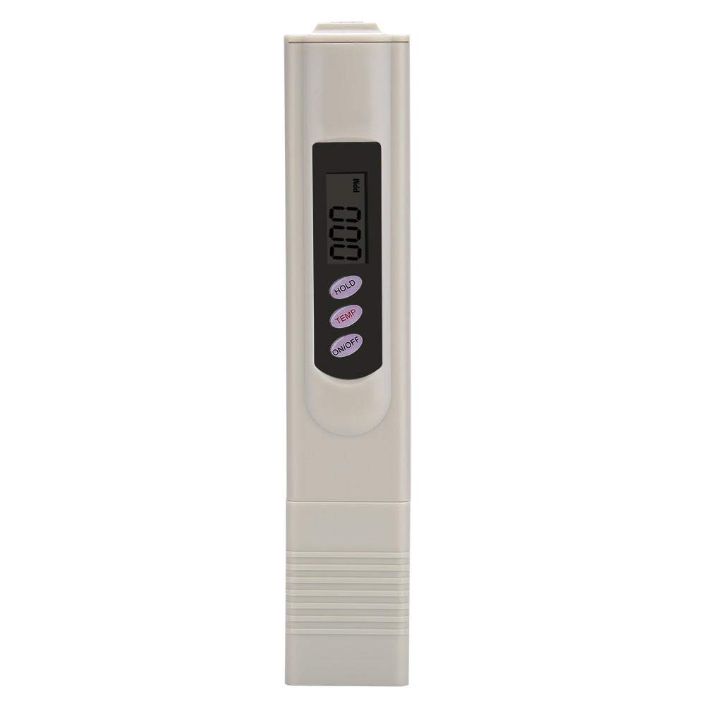 Water Quality Tester Digital TDS Meter for Dissolved Solids with High Accuracy for Testing Water Quality Purity for TEMP/PPM