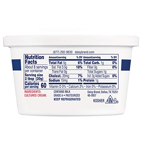 Daisy, Regular Sour Cream, 8 oz Pricepulse