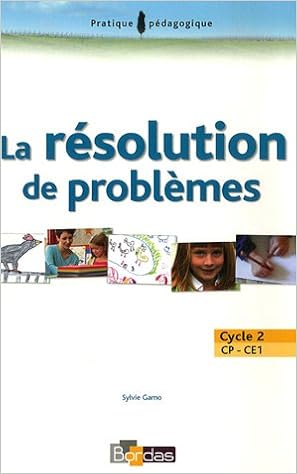 Resolution De Problemes Cycl 2 Amazon Fr Gamo Sylvie Livres