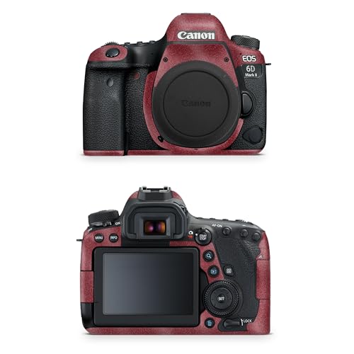 Glossy Glitter Camera Skin Compatible with Canon EOS 6D Mark II Camera (2017) -…