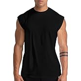Holure 1 or 3 or 5 Pack Men's Gym Tank Tops Workout Sleeveless T-Shirts Athletic Muscle Tank Training Bodybuilding Shirts
