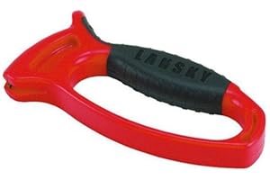 Lansky Deluxe Quick Edge Knife Sharpener with Replaceable Carbide Element (Red) - LSTCN