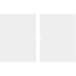 Ekena Millwork CMP28X18BX2-01000 Beaux