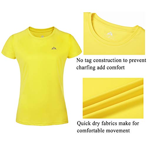 Women's Short Sleeve Shirt Sun Protection SPF Lightweight Quick Dry T