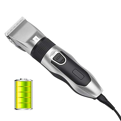 MOTOBA Professional Hair Clippers for Men, Rechargeable Hair Trimmer Cordless Barber Shavers Haircut Kit with 6 Combs