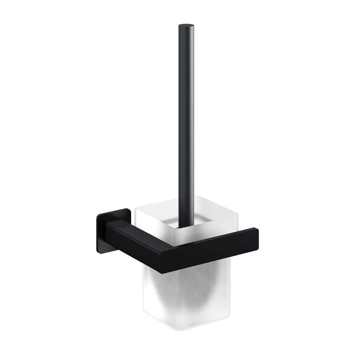 Omnires Hanging Toilet Brush Nelson - Black - NL80620BL