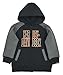 Harley-Davidson Little Boys' Embroidered Fleece Zip Hoodie, Black/Gray 6580563