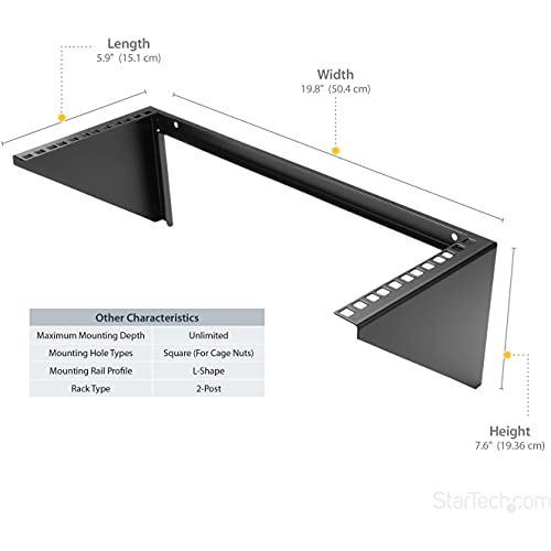 Mua StarTech.com 4U Wall Mount Patch Panel Bracket - 19 inch Steel ...