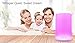 HUIRUI 180ML Essential Oil Diffusers Aroma Ultrasonic Cool Mist Humidifier Portable Aromatherapy Diffuser with 7 Changing Colors Timer Setting and Waterless Protection