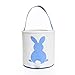 Easter Basket for Kids Bunny Bag for Easter (Blue)